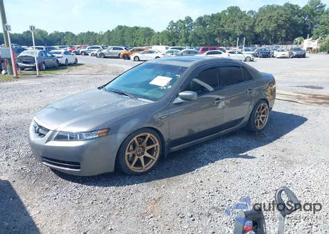 2006 Acura Tl Navigation System z USA, uszkodzony, nr VIN 19UUA65596A006860